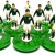 Subbuteo Andrew Table Soccer Panathinaikos 1924 on Classic Hasbro Bases